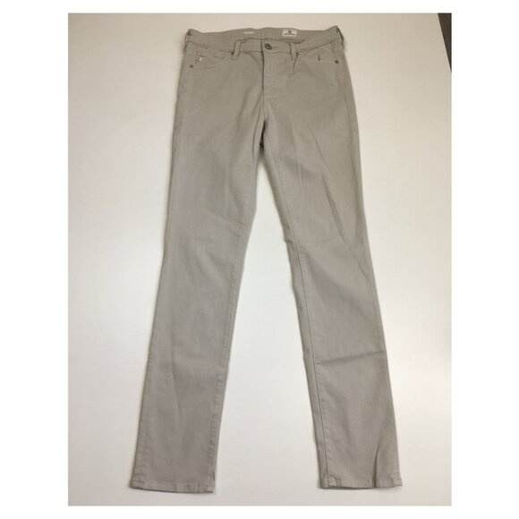 ADRIANO GOLDSCHMIED 5 Pocket Light Beige/Gray THE PRIMA Cigarette Leg Jeans - Picture 1 of 11